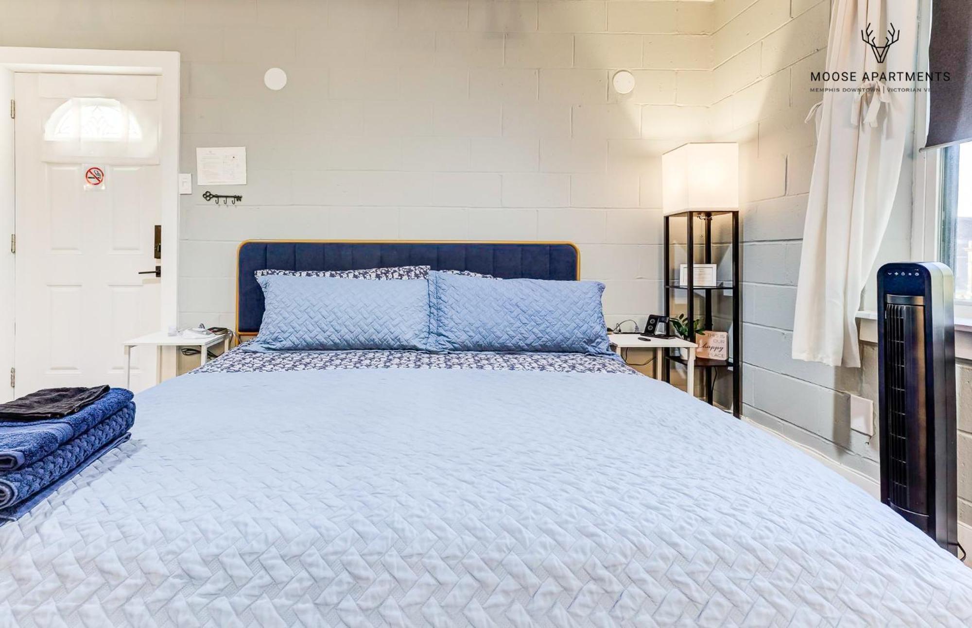 The Moose #7 - Instaworthy Studio With Amazing Views, Free Parking & Heated King Bed Memphis Exteriör bild