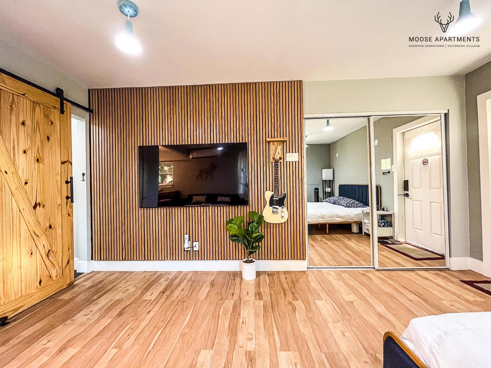 The Moose #7 - Instaworthy Studio With Amazing Views, Free Parking & Heated King Bed Memphis Exteriör bild